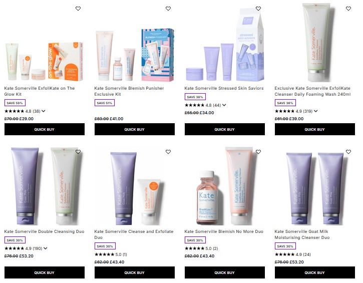 Up to 50% off Kate Somerville at Lookfantastic Up to 50% off Kate Somerville at Lookfantastic