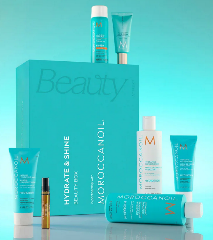 Next x Moroccanoil Hydrate and Shine Beauty Box Next x Moroccanoil Hydrate and Shine Beauty Box