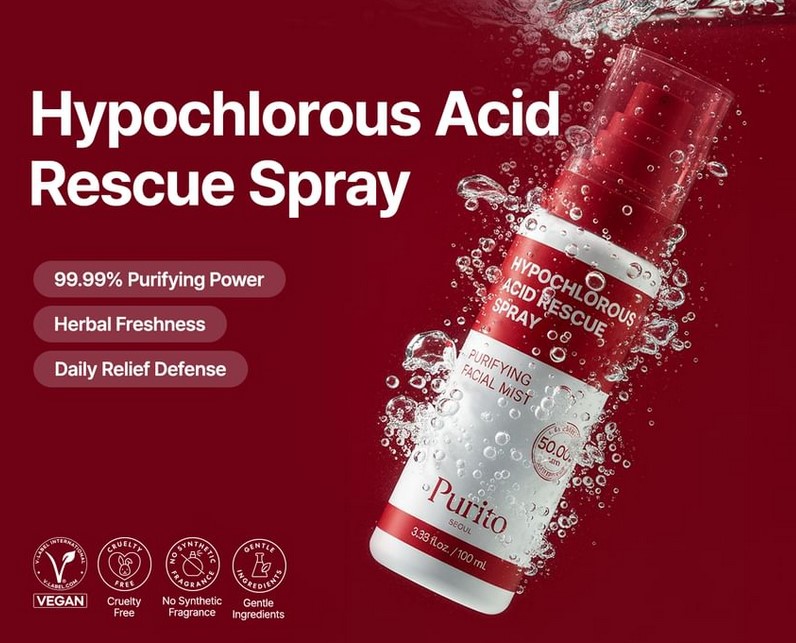 Purito SEOUL Hypochlorous Acid Rescue Spray Purito SEOUL Hypochlorous Acid Rescue Spray