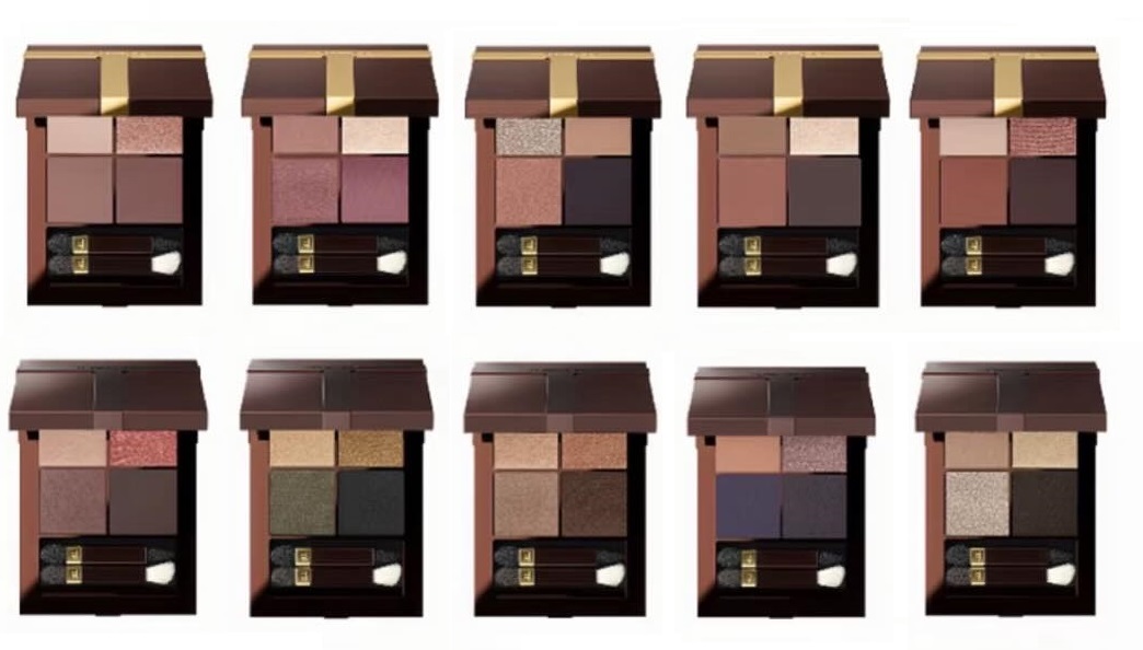 New TF eyeshadow quads with cream-to-powder and powder textures are are coming in 2026