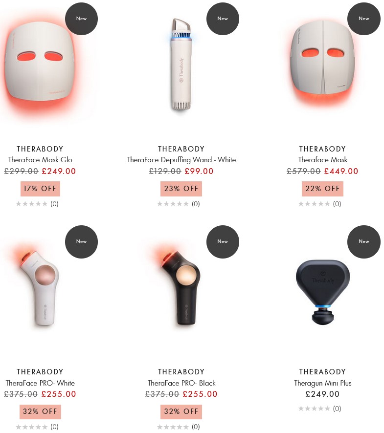 Therabody has landed at Space NK