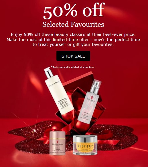 Black Friday at Elizabeth Arden