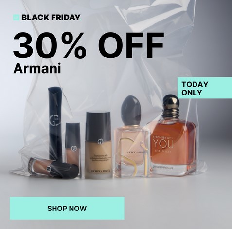 30% off Armani at Lookfantastic