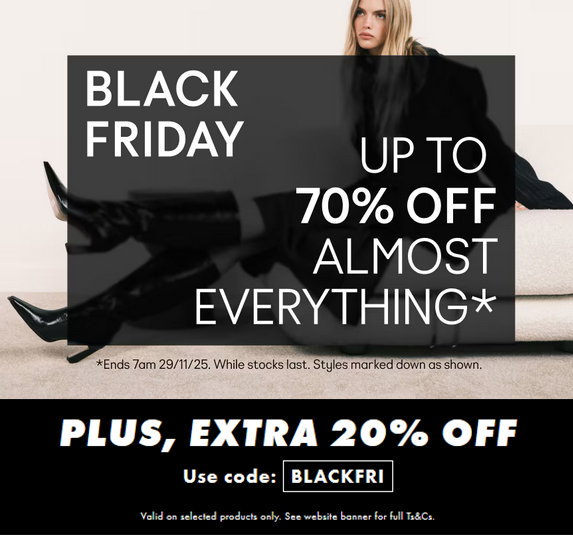 Up to 70% off almost everything at ASOS