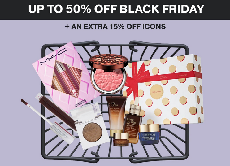 Up to 50% off Black Friday at BEAUTY BAY Up to 50% off Black Friday at BEAUTY BAY