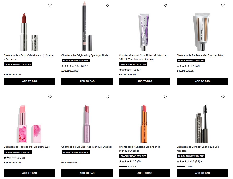 25% off Chantecaille at Cult Beauty 25% off Chantecaille at Cult Beauty