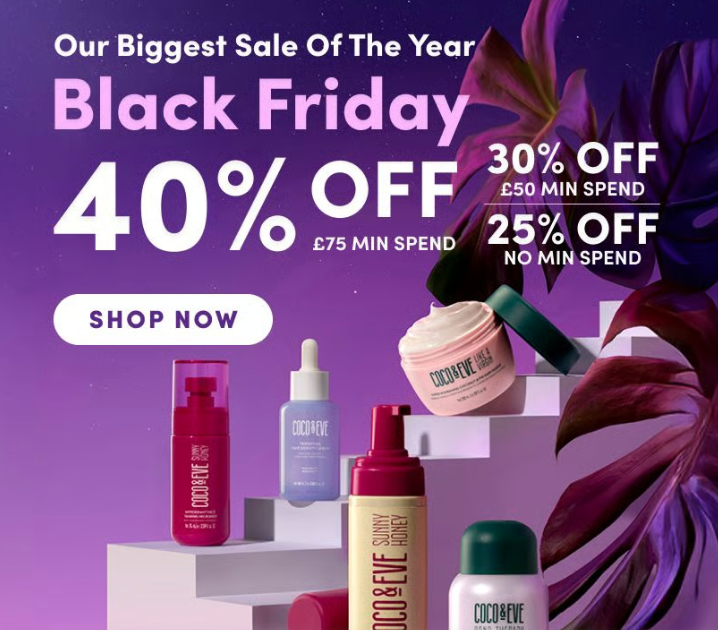 Black Friday sale at Coco & Eve