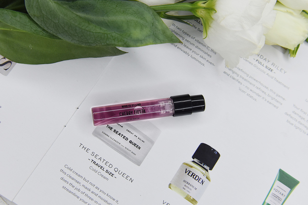 Who is Elijah? Cherry Fiesta Eau de Parfum