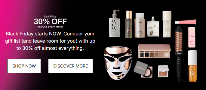 30% off almost everything at Cult Beauty 30% off almost everything at Cult Beauty