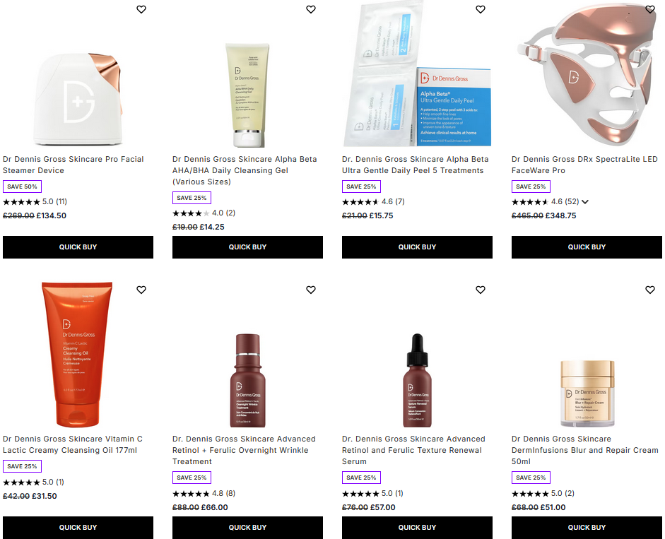 25% off Dr Dennis Gross at Lookfantastic 25% off Dr Dennis Gross at Lookfantastic