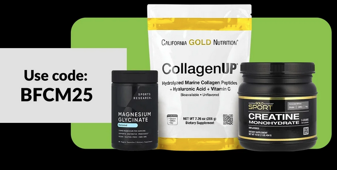 Black Friday sale at iHerb: 25% off orders over £45