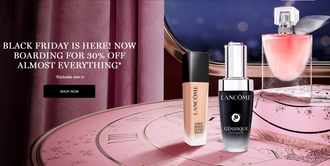 30% off sale at Lancome 30% off sale at Lancome