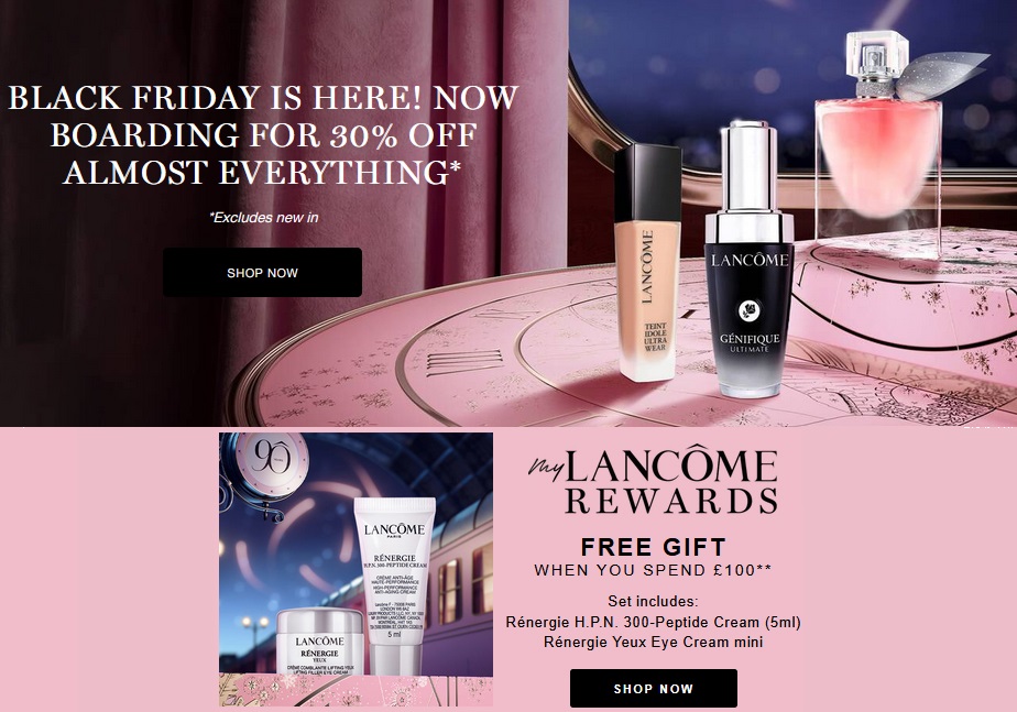 30% off sale at Lancome 30% off sale at Lancome