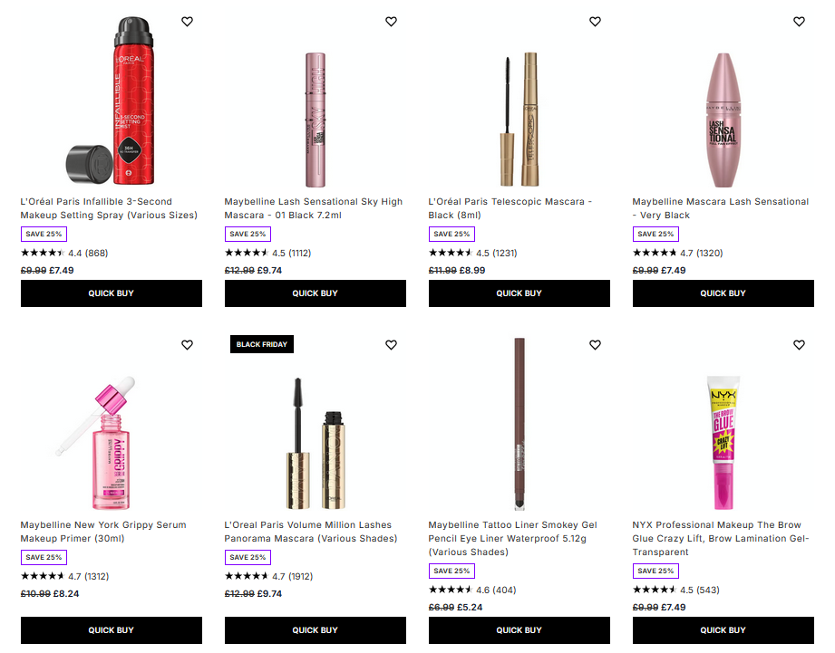 25% off selected at Lookfantastic 25% off selected at Lookfantastic