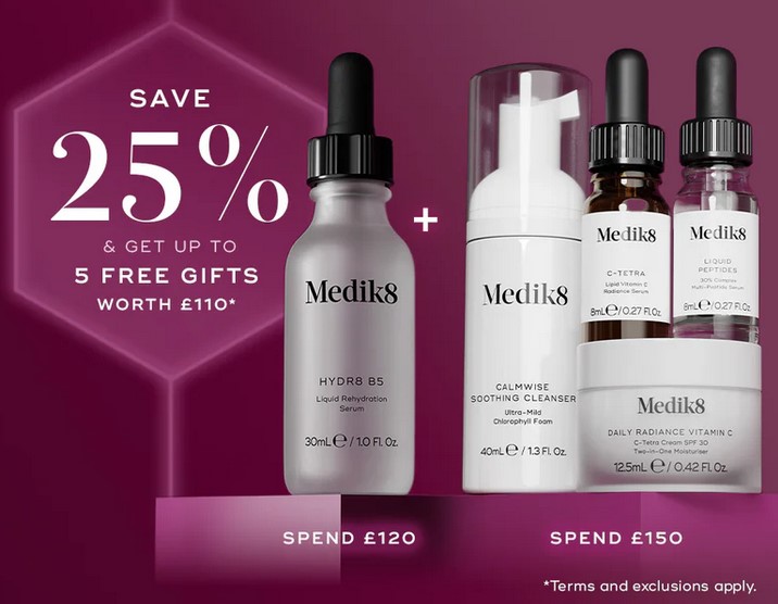 Black Friday sale at Medik: 25% off sitewide Black Friday sale at Medik: 25% off sitewide