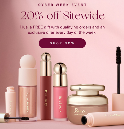 Black Friday at Rare Beauty