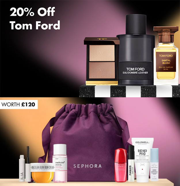 20% off Tom Ford at Sephora UK 20% off Tom Ford at Sephora UK