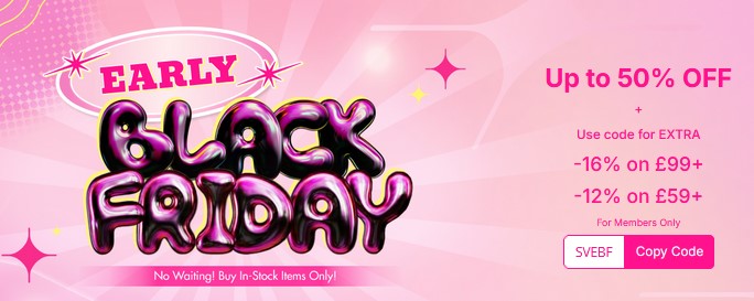 Black Friday at Stylevana: up to 50% off sitewide