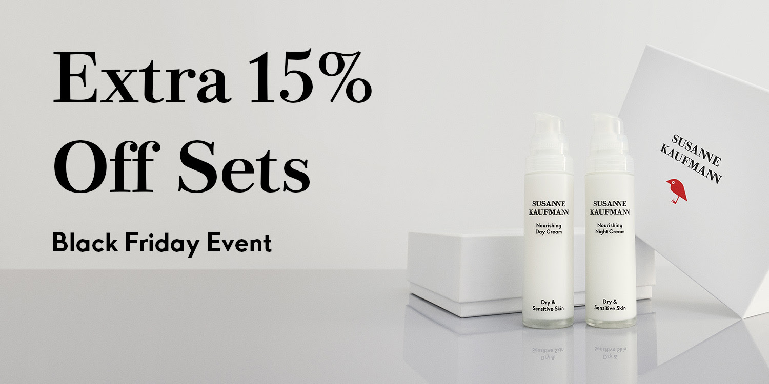 Extra 15% off selected skincare gift sets at Susanne Kaufmann