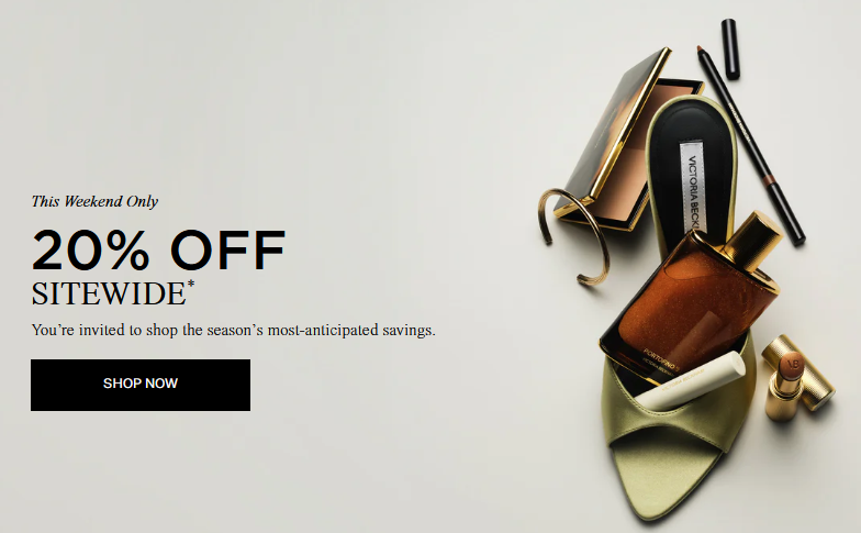 20% off sitewide at Victoria Beckham Beauty
