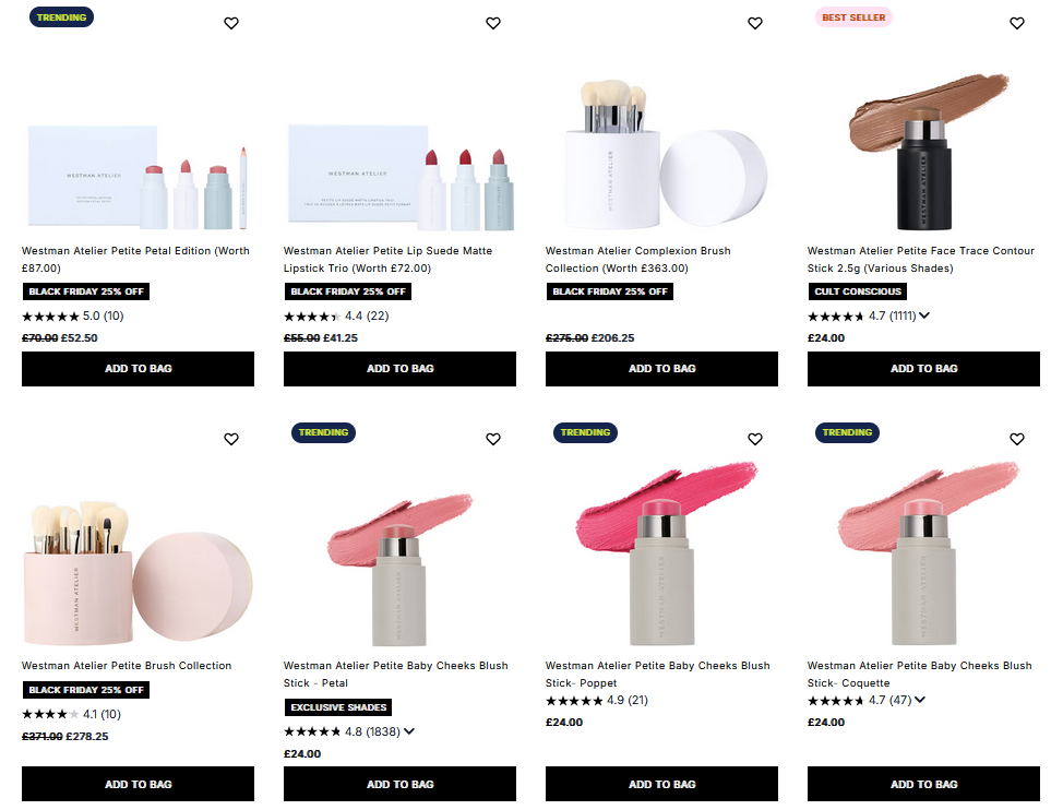 25% off Westman Atelier at Cult Beauty 25% off Westman Atelier at Cult Beauty