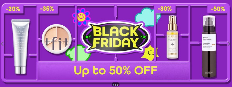 Up to 50% off selected at Yesstyle