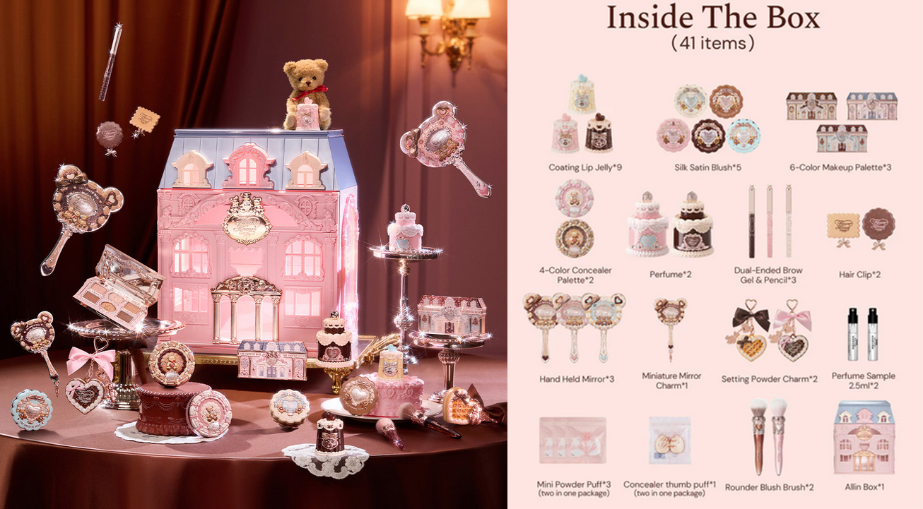 Flower Knows Sweetie Bear All-In Gift Set