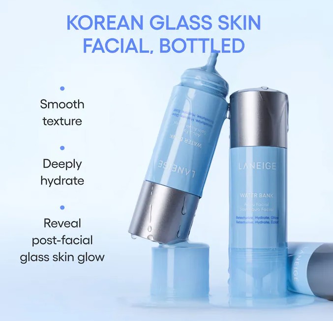 LANEIGE Water Bank Aqua Facial Serum BHA + AHA