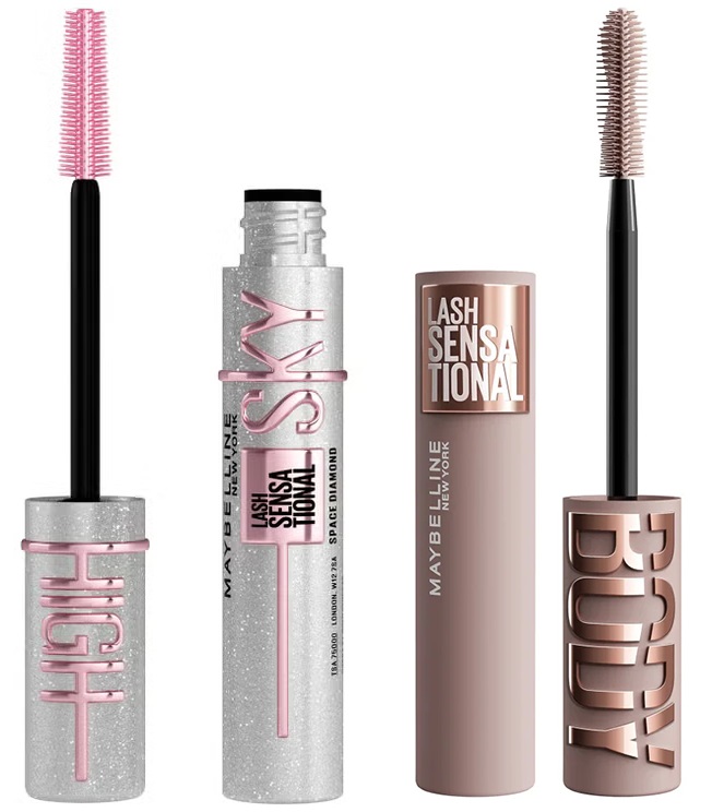 New Maybelline mascaras at Lookfantastic