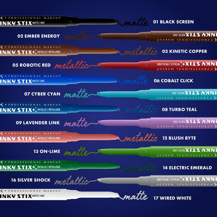 NYX Epic Inky Stix Creamy Mechanical Gel Eyeliner NYX Epic Inky Stix Creamy Mechanical Gel Eyeliner