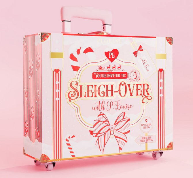 P.Louise Sleigh Over Suitcase Packaging