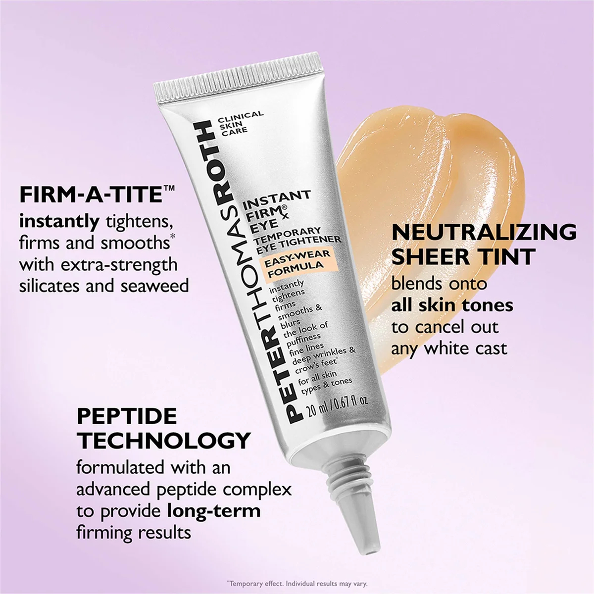 Peter Thomas Roth Instant FIRMx® Temporary Eye Tightener Easy-Wear Formula