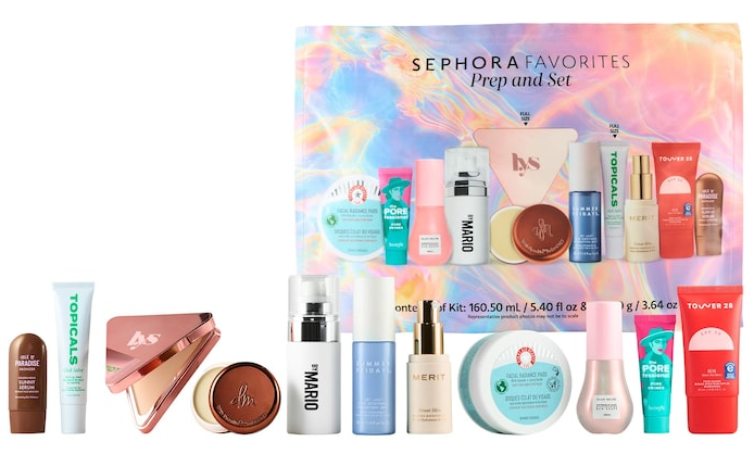 Sephora Favorites Prep & Set Makeup and Skincare Value Set