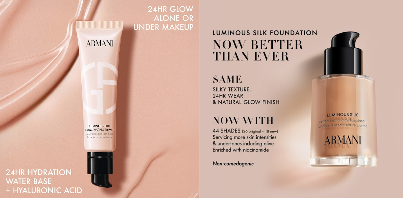New launches from Armani Beauty