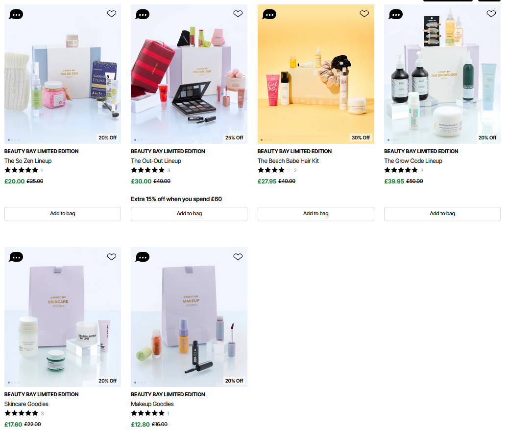 Up to 30% off BEAUTY BAY Beauty Boxes Up to 30% off BEAUTY BAY Beauty Boxes