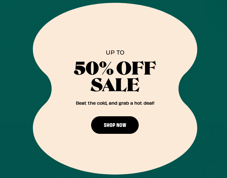 Up to 50% off sale at Benefit