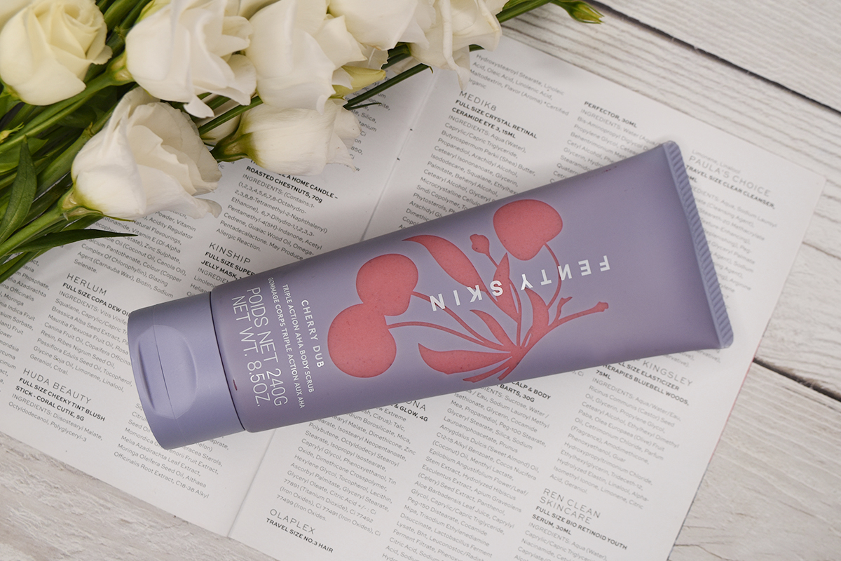 Fenty Skin Cherry Dub Triple Action AHA Body Scrub