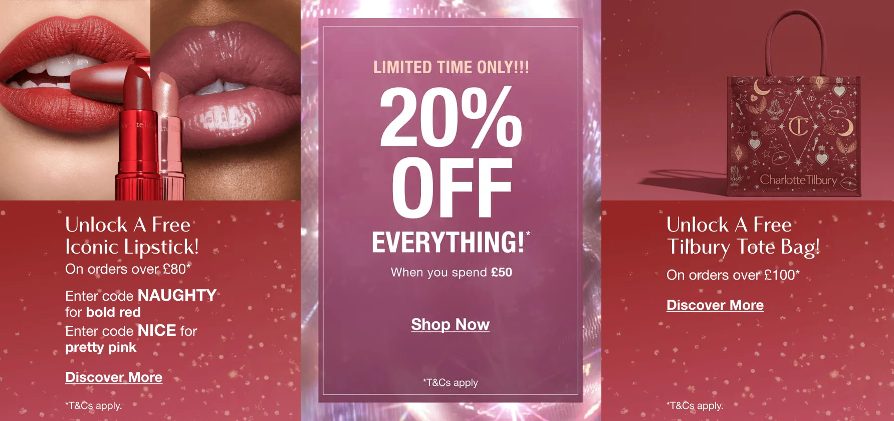 Offers at Charlotte Tilbury