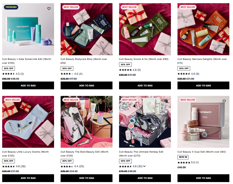 30% off Cult Beauty Edits 30% off Cult Beauty Edits