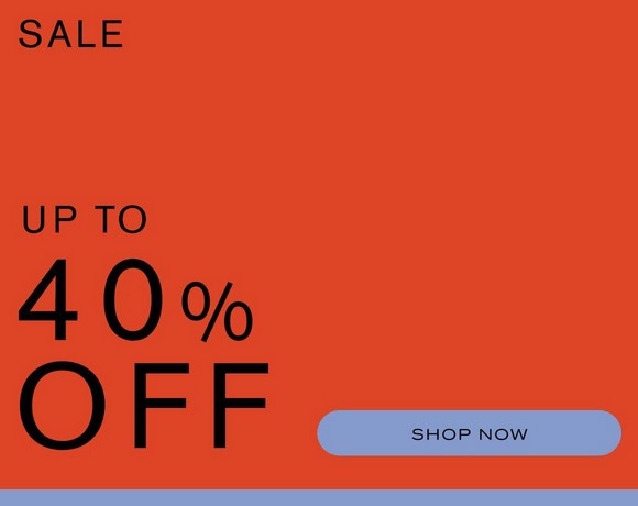 Up to 40% off sale at Liberty