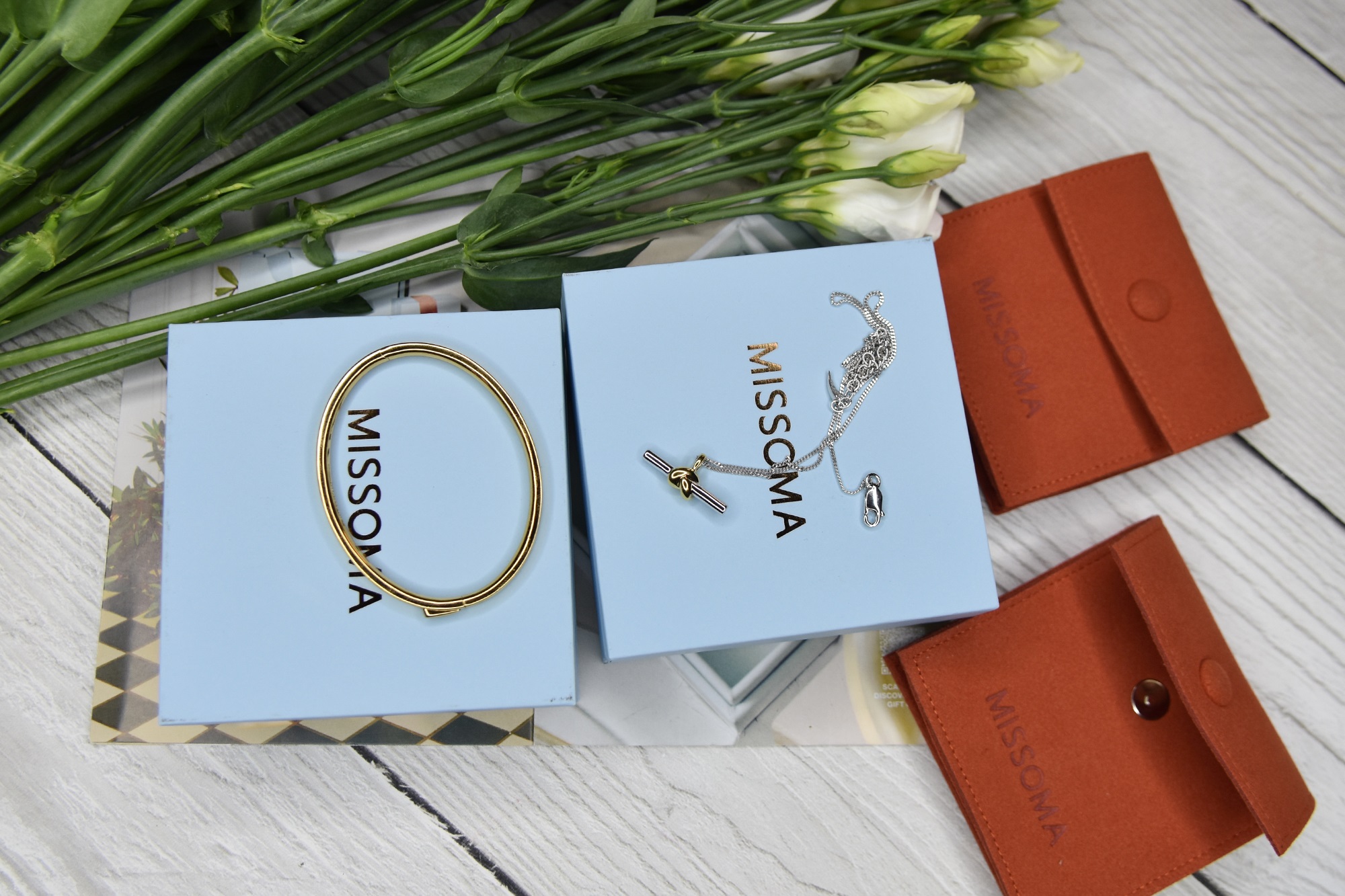 Up to 50% off sale at Missoma