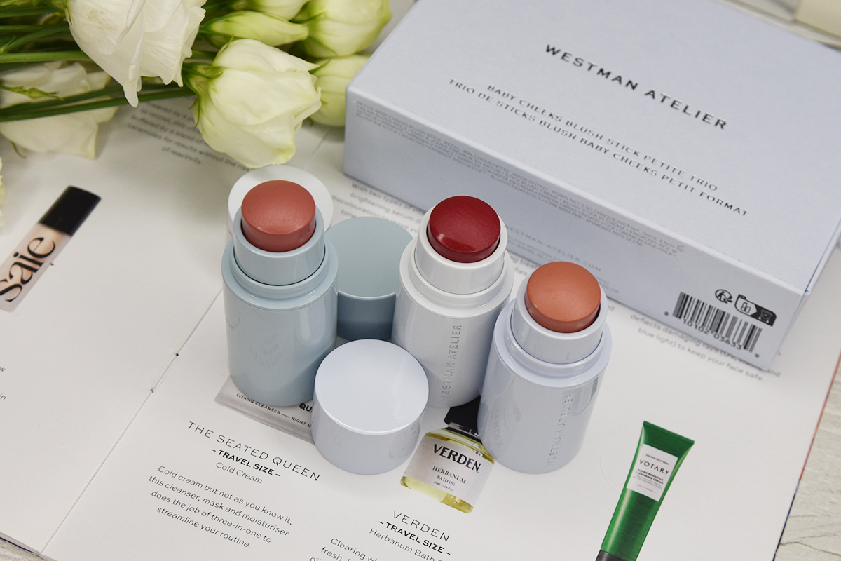 Westman Atelier Petite Baby Cheeks Blush Stick Trio Westman Atelier Petite Baby Cheeks Blush Stick Trio