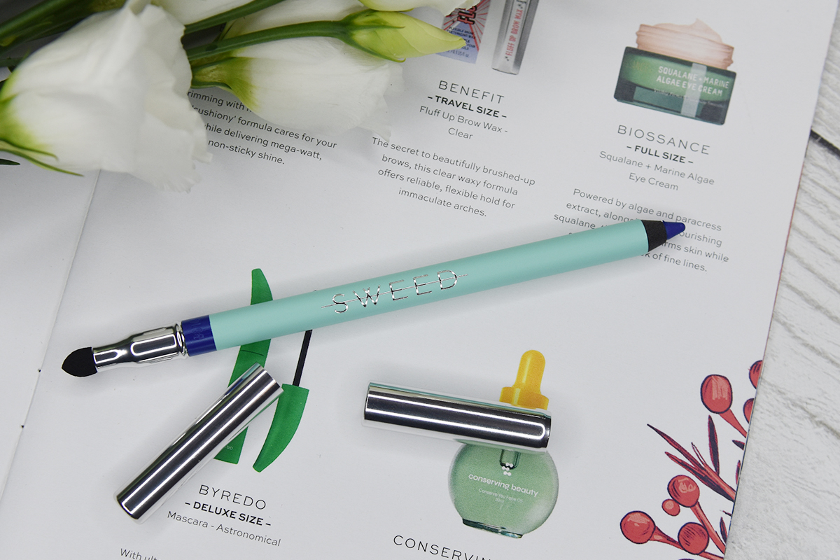 Sweed Beauty Satin Eyeliner in Diana Blue Sweed Beauty Satin Eyeliner in Diana Blue