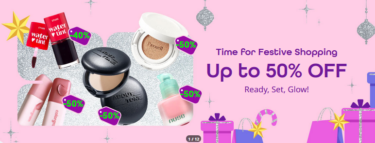 Up to 50% off selected at Yesstyle