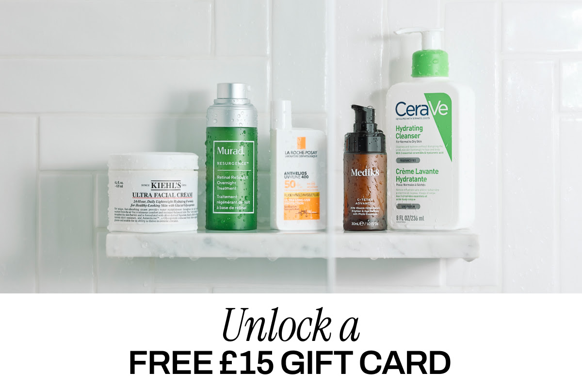 Up to 30% off sale + £15 gift card when you spend £65 at Cult Beauty