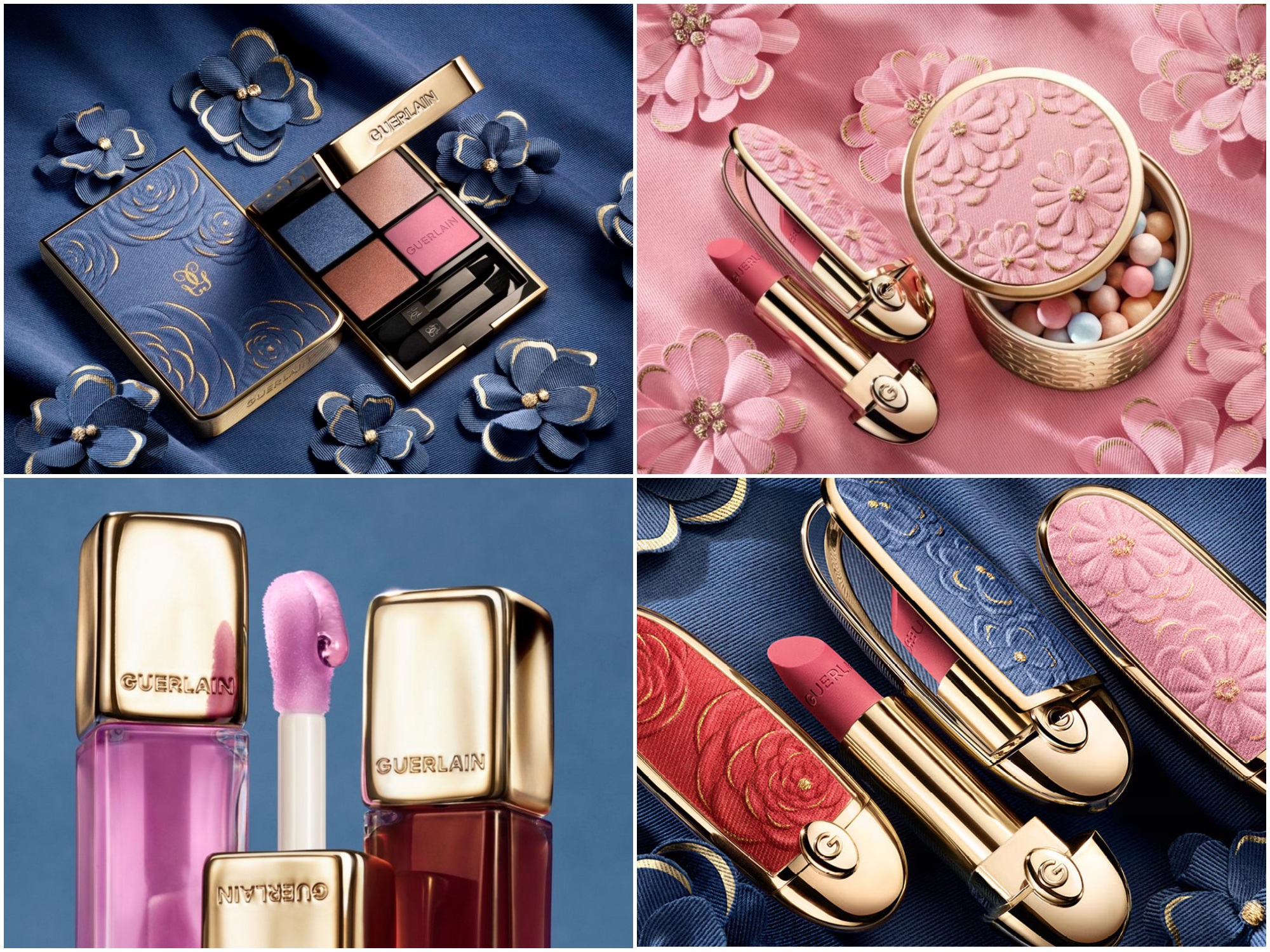 Guerlain Blooming Denim Collection