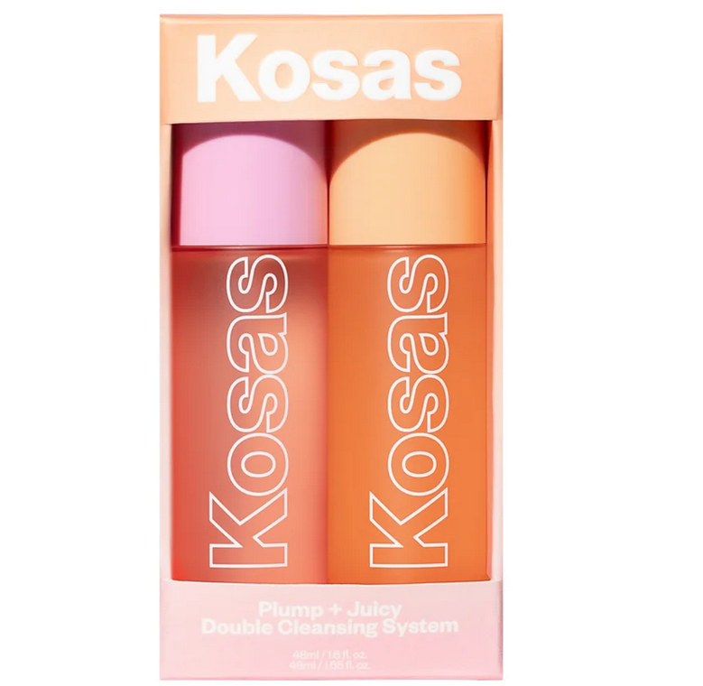 KOSAS Plump + Juicy Double Cleansing System