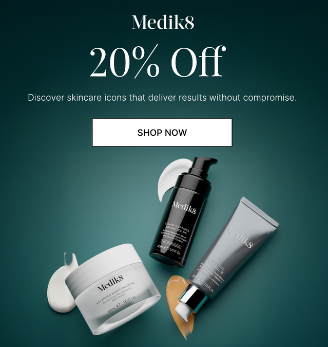 20% off Medik8 at LookFantastic