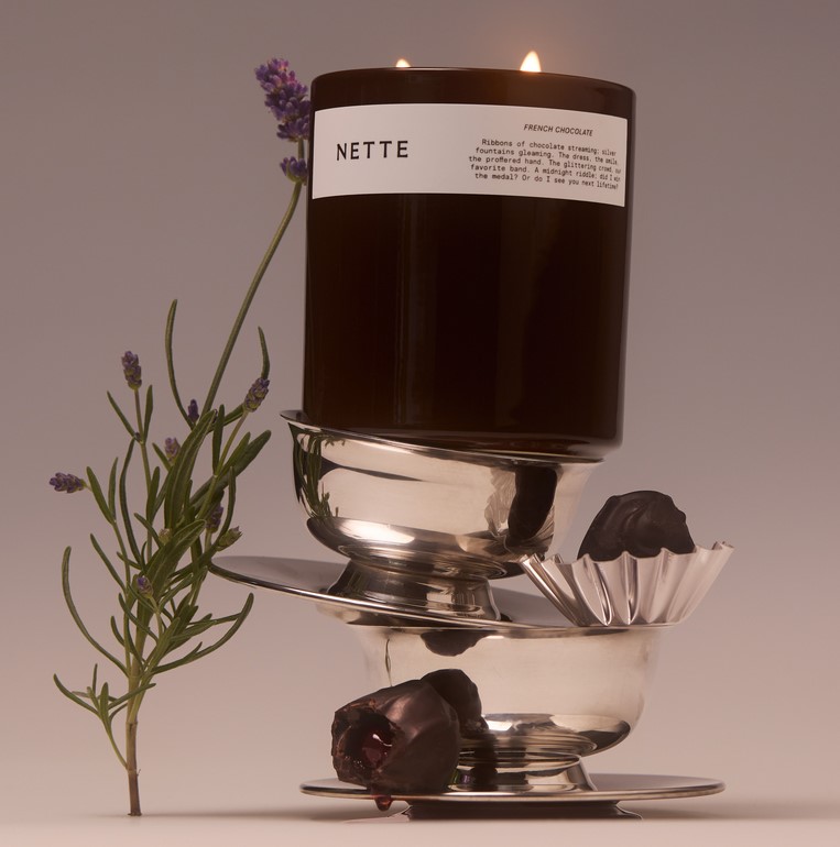 Nette NYC French Chocolate Scented Candle