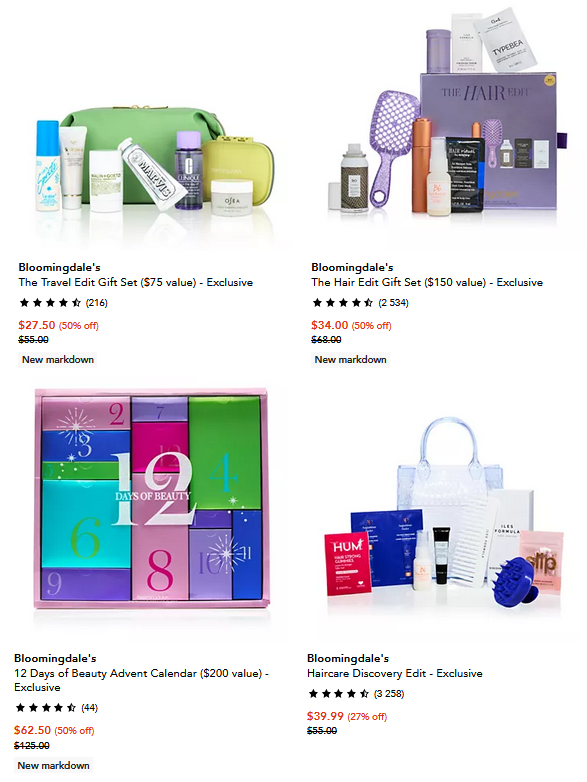 Up to 50% off Bloomingdale's Beauty Boxes Up to 50% off Bloomingdale's Beauty Boxes